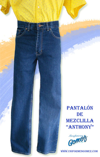 Pantalon de Mezclilla Antony